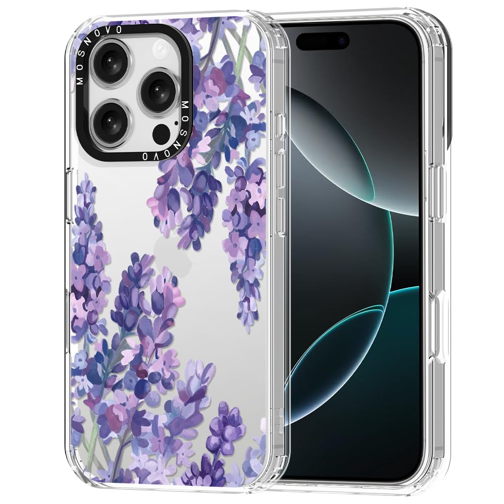 Foto 2 pulgar | Funda De Teléfono Mosnovo Para Iphone 16 Pro Buffertech Lavender - Venta Internacional.