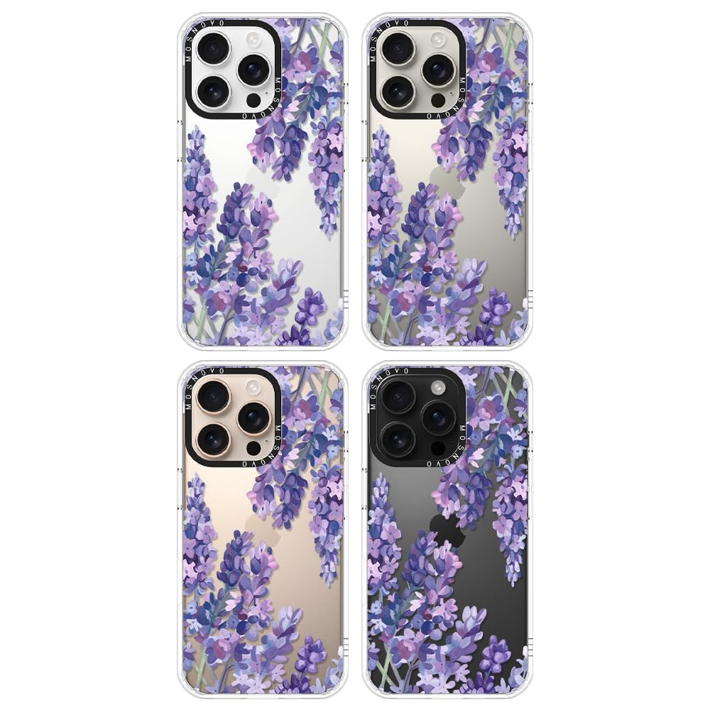 Foto 4 pulgar | Funda De Teléfono Mosnovo Para Iphone 16 Pro Buffertech Lavender - Venta Internacional.
