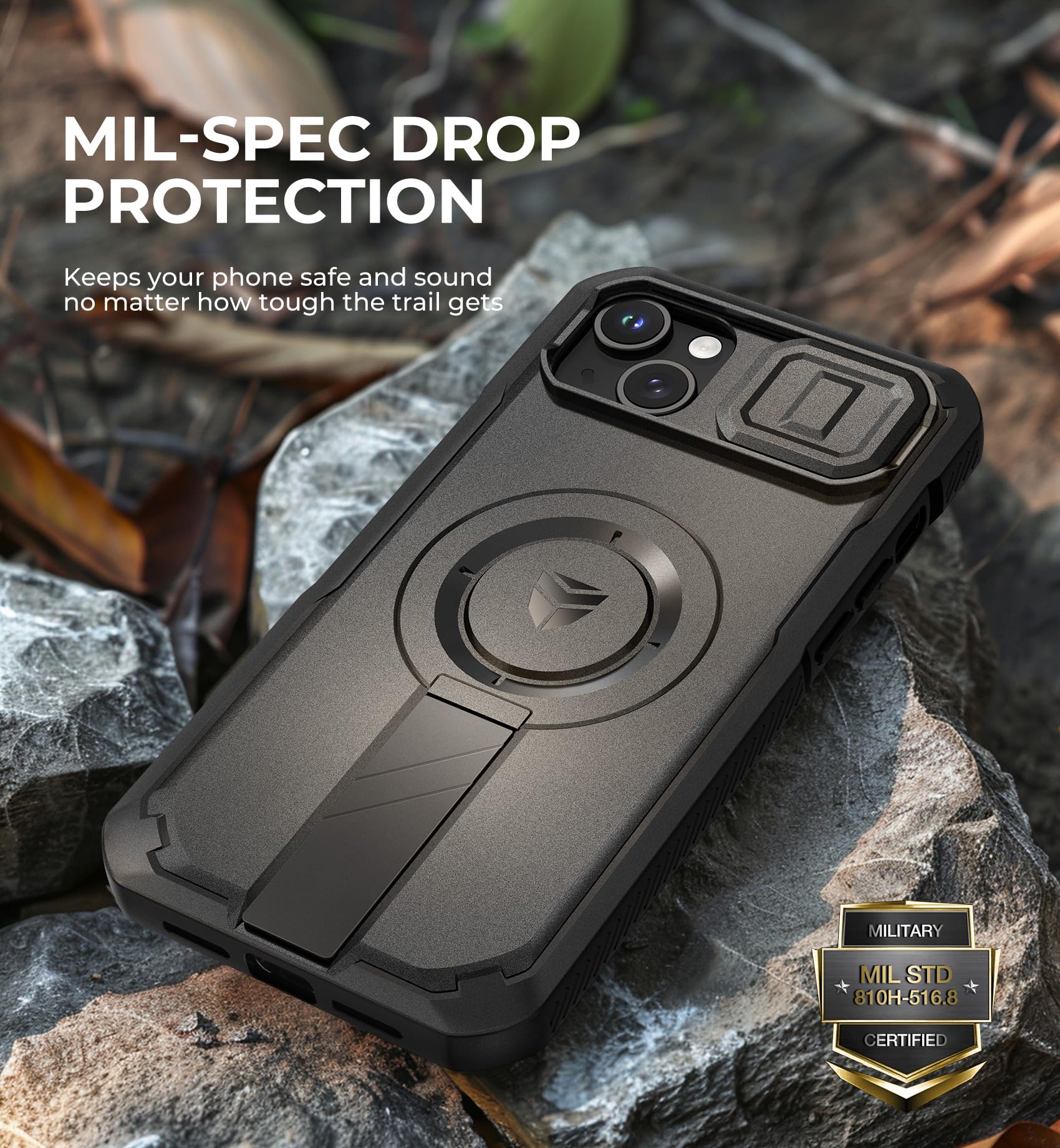 Foto 8 pulgar | Funda Dexnor Para Iphone 15 Plus/14 Plus Con Funda De Cámara Deslizante - Venta Internacional.