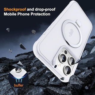 Foto 7 | Funda De Teléfono Sky-lmw Compatible Con Iphone 16 Pro Max Translúcida - Venta Internacional.