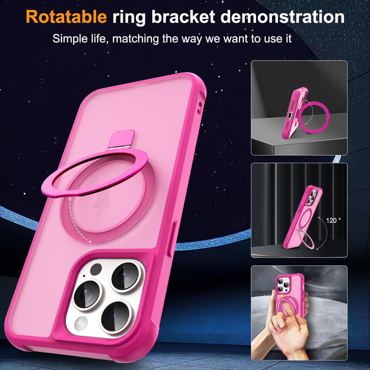 Foto 2 | Funda De Teléfono Skylmw Compatible Con Iphone 12 Y 13 Pro Max - Venta Internacional.