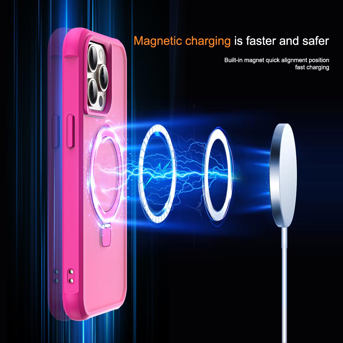 Foto 4 pulgar | Funda De Teléfono Skylmw Compatible Con Iphone 12 Y 13 Pro Max - Venta Internacional.