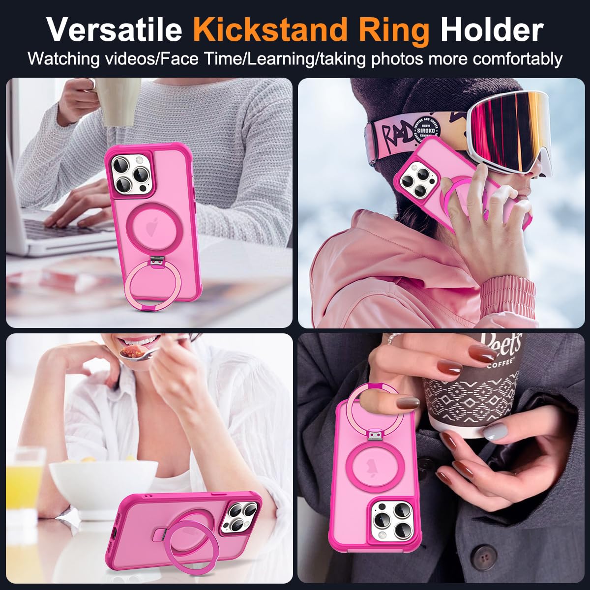 Foto 6 pulgar | Funda De Teléfono Skylmw Compatible Con Iphone 12 Y 13 Pro Max - Venta Internacional.