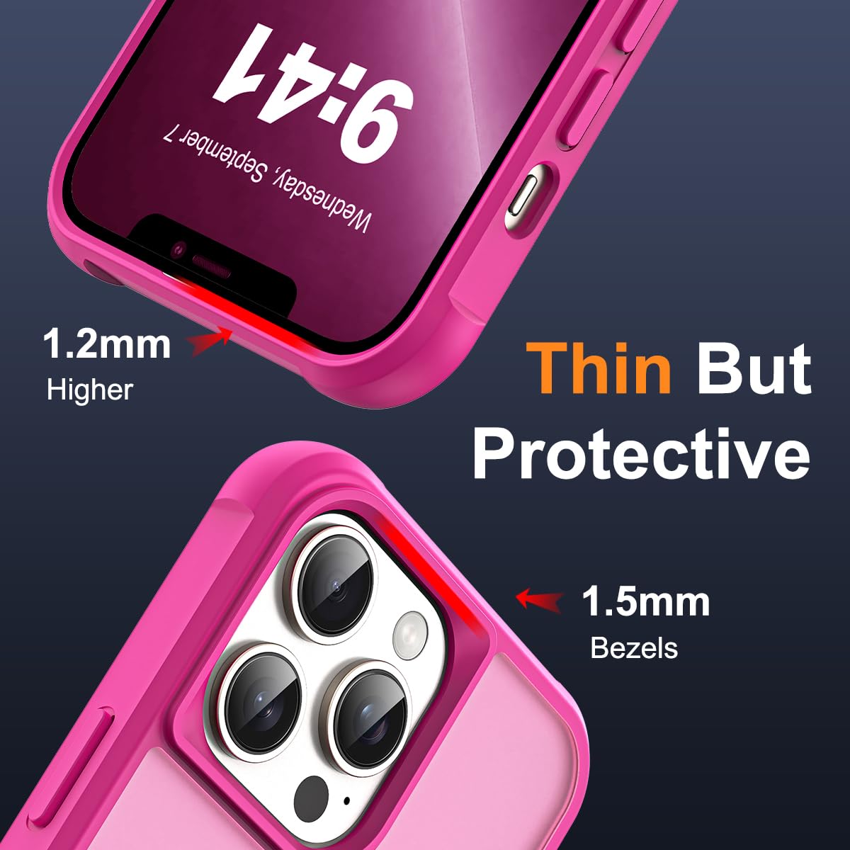 Foto 6 | Funda De Teléfono Skylmw Compatible Con Iphone 12 Y 13 Pro Max - Venta Internacional.
