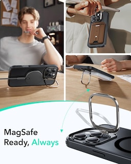 Foto 5 | Funda De Teléfono Esr Para Iphone 16 Pro Max Con Magsafe Frosted Black - Venta Internacional.