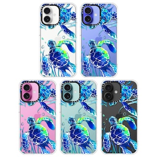 Foto 3 | Funda Para Teléfono Mosnovo Buffertech A Prueba De Golpes Para Iphone 16, Tortugas Marinas - Venta Internacional.