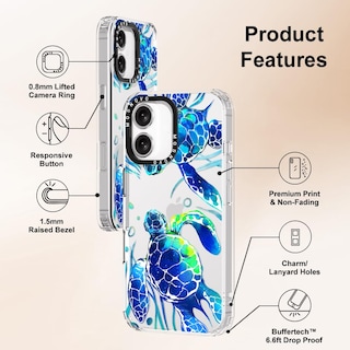 Foto 6 | Funda Para Teléfono Mosnovo Buffertech A Prueba De Golpes Para Iphone 16, Tortugas Marinas - Venta Internacional.