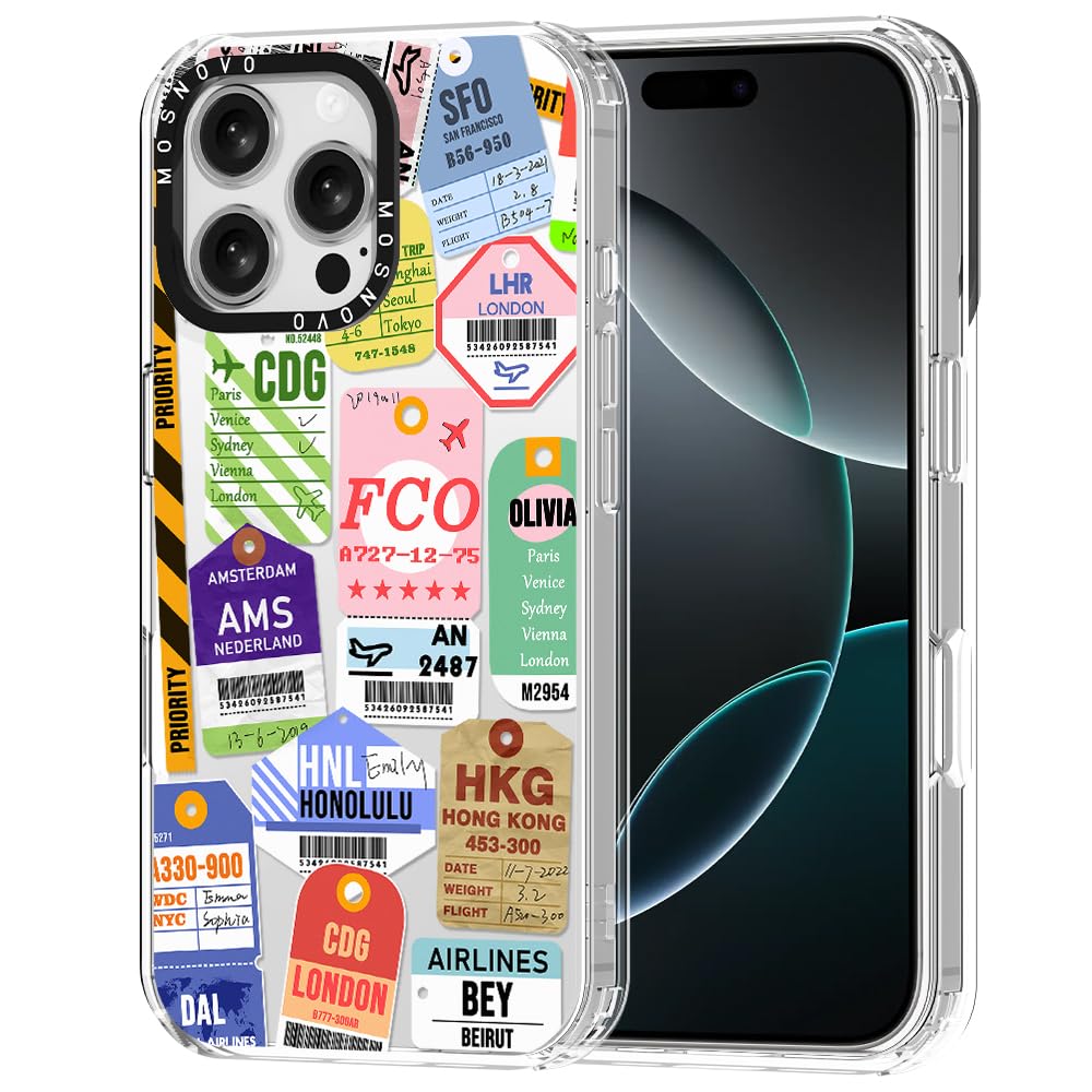 Foto 2 pulgar | Funda De Teléfono Mosnovo Para Iphone 16 Pro Max Buffertech Clear - Venta Internacional.