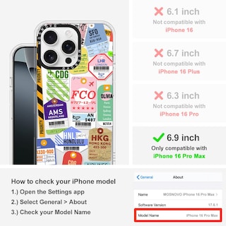 Foto 2 | Funda De Teléfono Mosnovo Para Iphone 16 Pro Max Buffertech Clear - Venta Internacional.