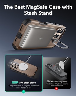 Foto 5 | Funda De Teléfono Esr Cyber Series Con Soporte Para Iphone 16 Pro Max - Venta Internacional.