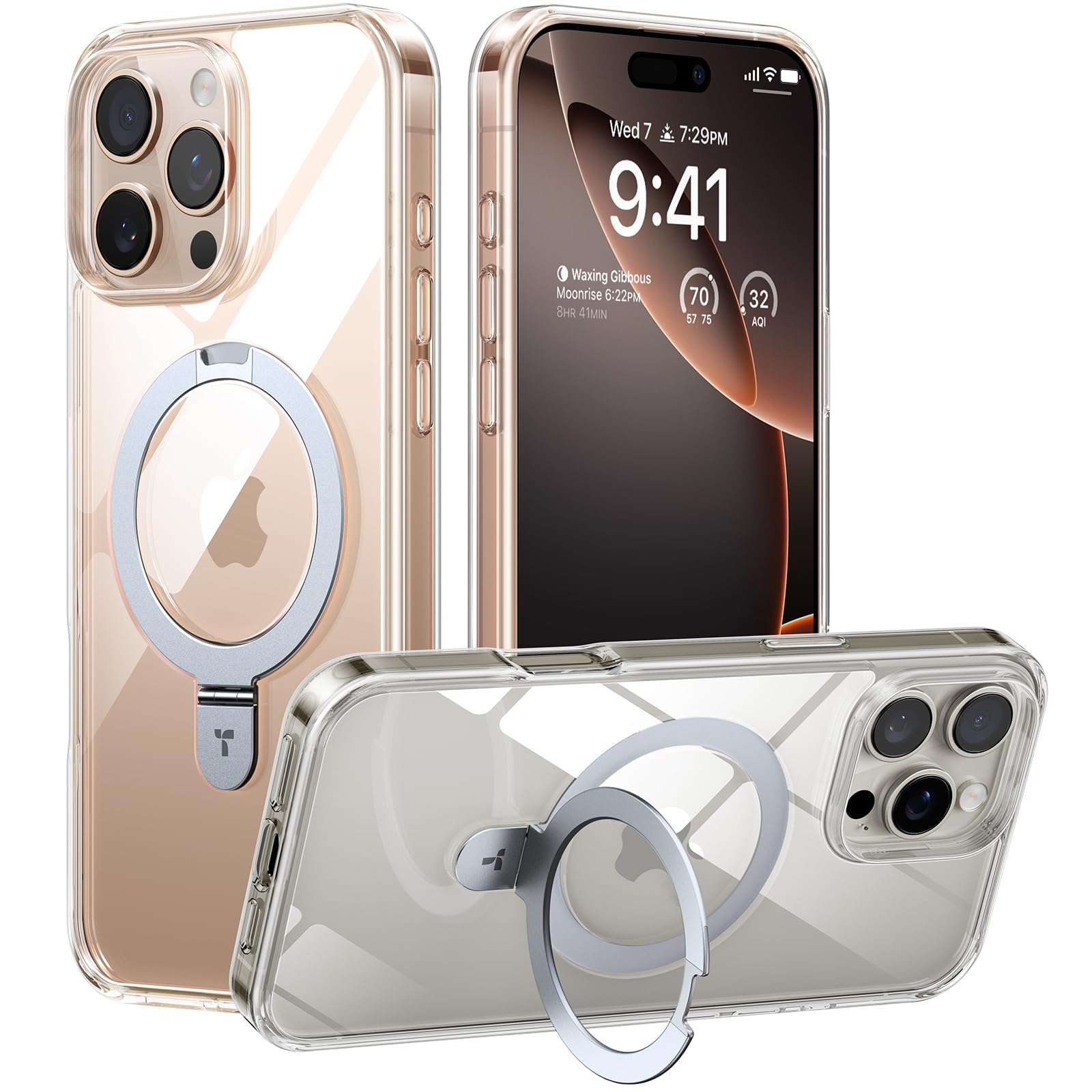 Funda Con Soporte Magnético Torras Magnetic Ostand Para Iphone 16 Pro Max - Venta Internacional.