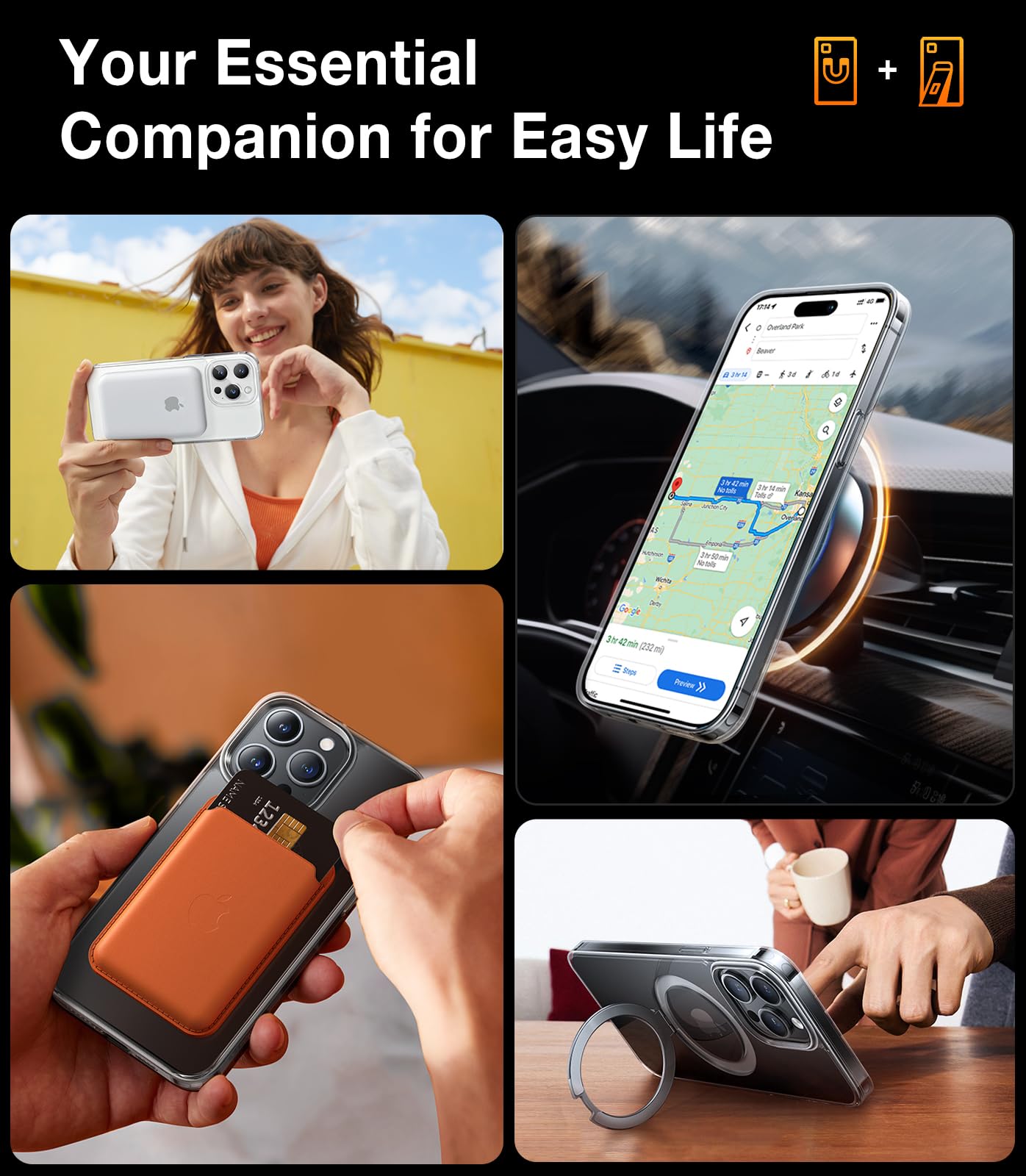 Foto 8 pulgar | Funda Con Soporte Magnético Torras Magnetic Ostand Para Iphone 16 Pro Max - Venta Internacional.