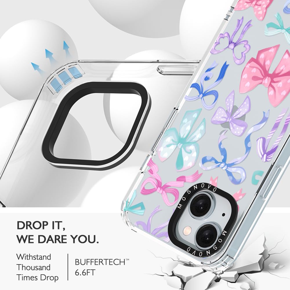 Foto 6 pulgar | Funda De Teléfono Mosnovo Para Iphone 15 Plus/iphone 14 Plus Transparente - Venta Internacional.
