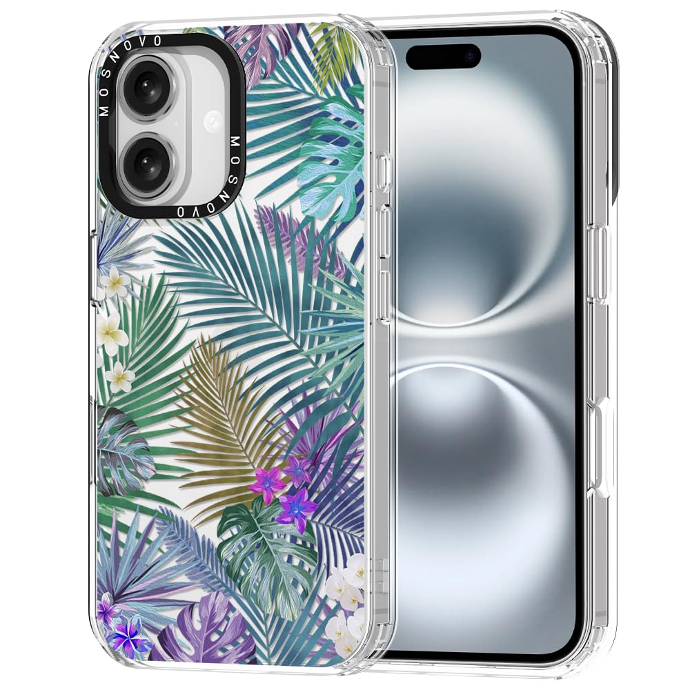 Funda De Teléfono Mosnovo Para Iphone 16 Plus Tropical Rainforest - Venta Internacional.