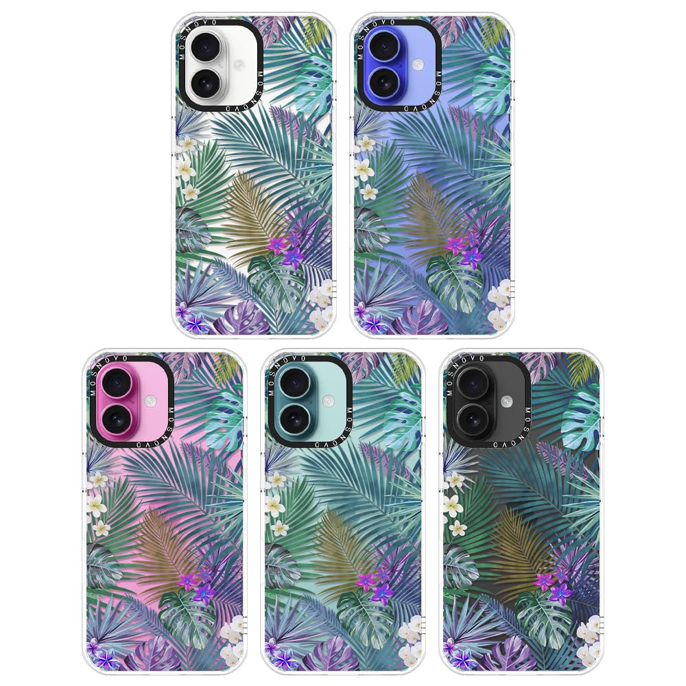 Foto 4 pulgar | Funda De Teléfono Mosnovo Para Iphone 16 Plus Tropical Rainforest - Venta Internacional.