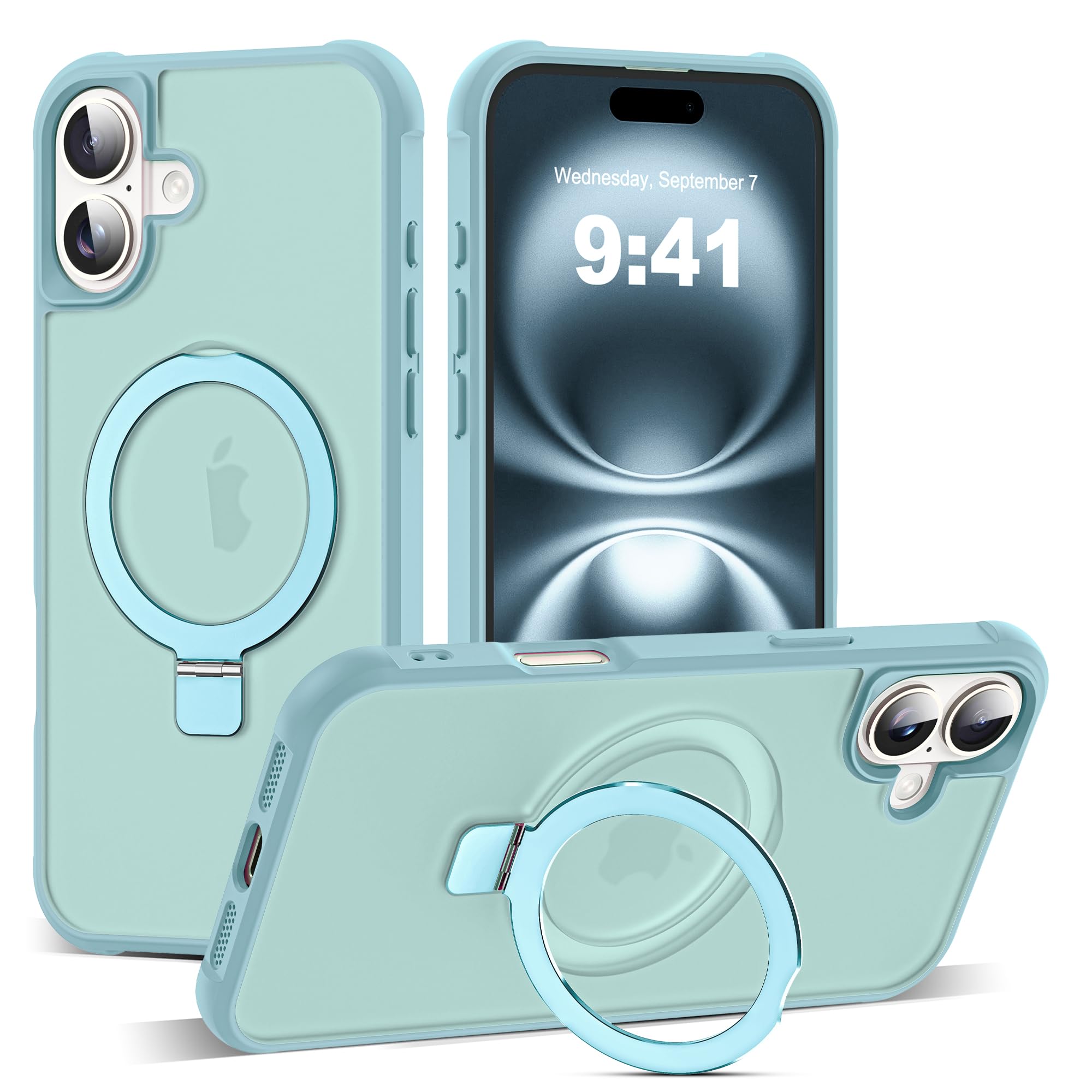 Funda De Teléfono Sky-lmw Compatible Con Iphone 16 Plus, Color Azul - Venta Internacional.