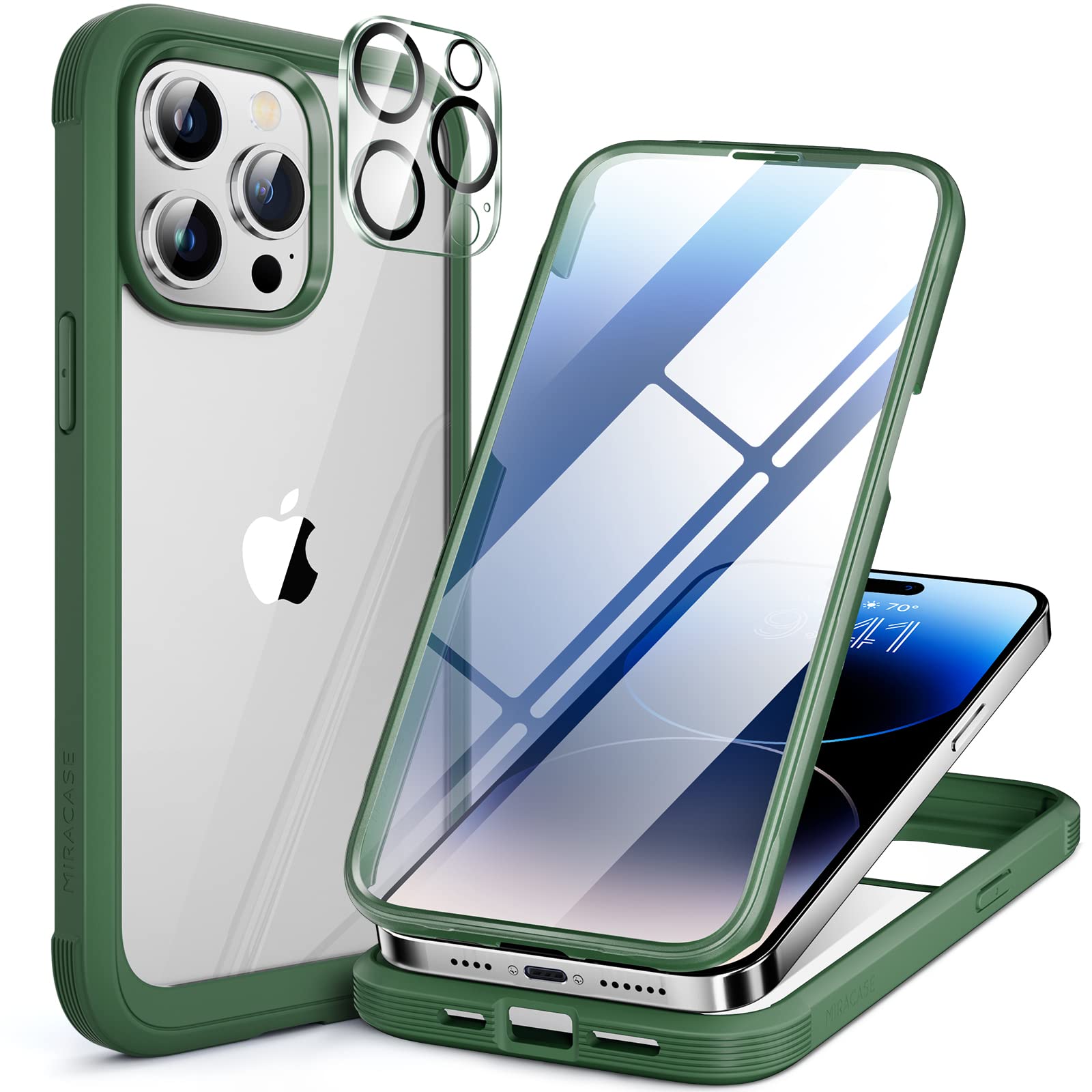 Foto 1 | Funda De Teléfono Miracase Glass Series Para Iphone 14 Pro Max De 6.7 Pulgadas - Venta Internacional.