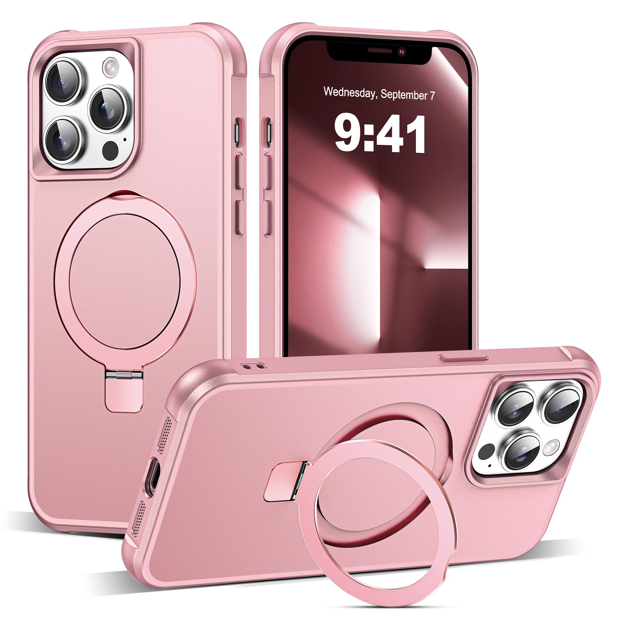 Foto 1 | Funda De Teléfono Skylmw Compatible Con Iphone 13 Pro 6.1 Rose Gold - Venta Internacional.