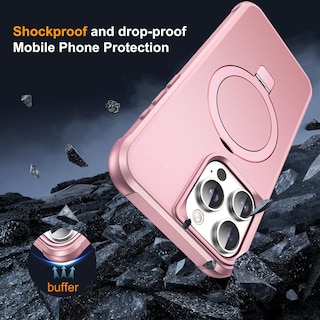 Foto 7 | Funda De Teléfono Skylmw Compatible Con Iphone 13 Pro 6.1 Rose Gold - Venta Internacional.