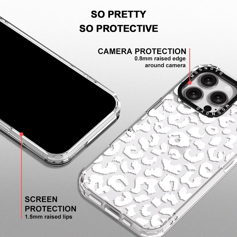 Foto 5 pulgar | Funda De Teléfono Mosnovo Para Iphone 16 Pro Max Buffertech White - Venta Internacional.