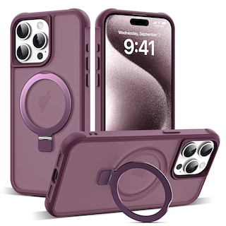 Foto 1 | Funda De Teléfono Sky-lmw Compatible Con Iphone 15 Pro, Color Rojo Vino - Venta Internacional.