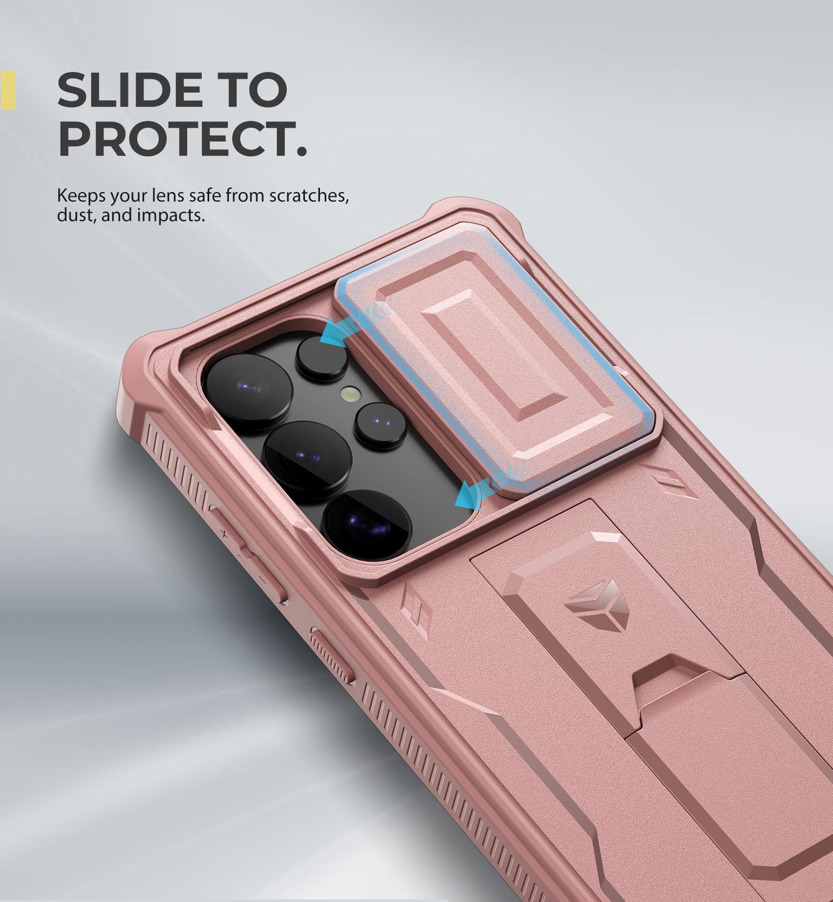 Foto 4 pulgar | Funda Dexnor Para Samsung Galaxy S25 Ultra Con Cámara Deslizante - Venta Internacional.