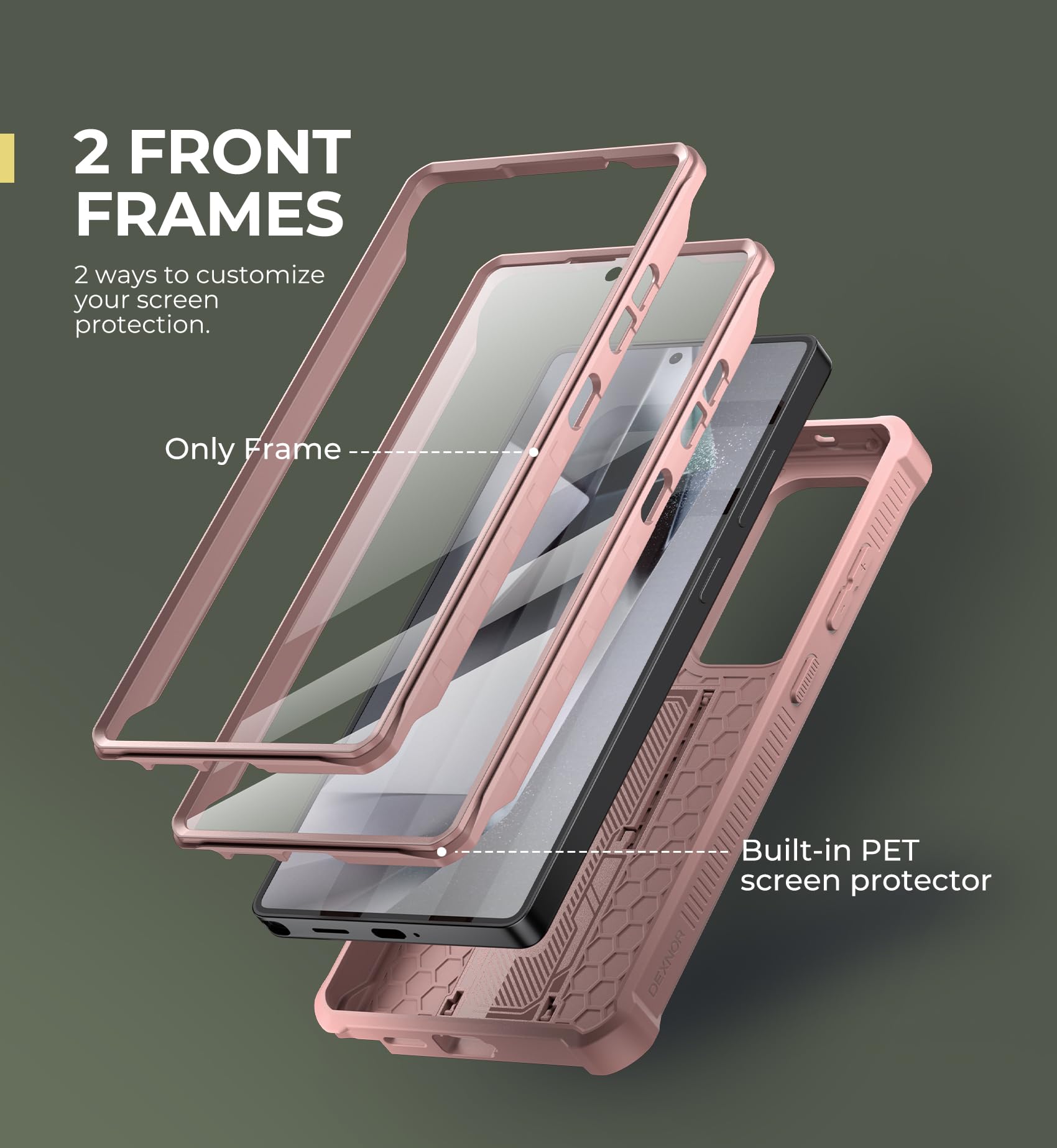Foto 6 pulgar | Funda Dexnor Para Samsung Galaxy S25 Ultra Con Cámara Deslizante - Venta Internacional.