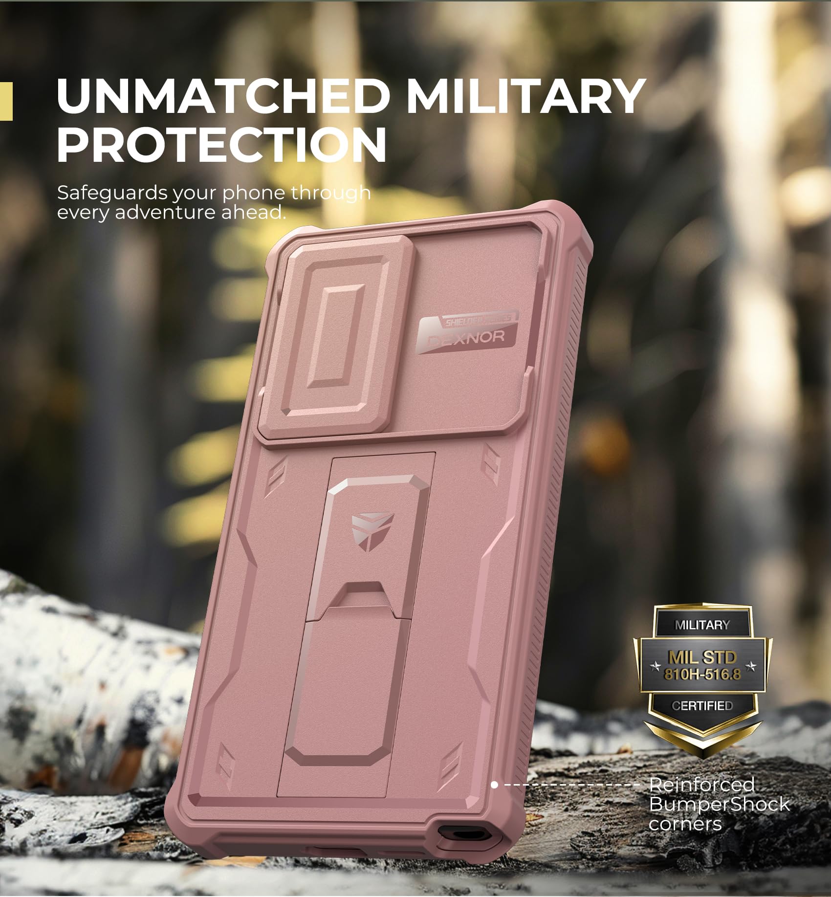 Foto 7 pulgar | Funda Dexnor Para Samsung Galaxy S25 Ultra Con Cámara Deslizante - Venta Internacional.