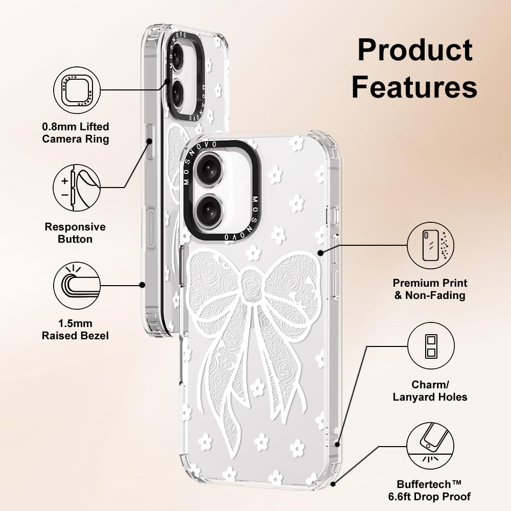 Foto 7 pulgar | Funda De Teléfono Mosnovo Para Iphone 16 Plus Con Tecnología Buffertech - Venta Internacional.