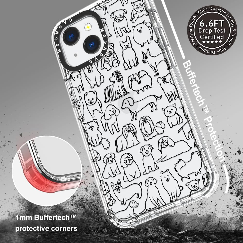Foto 6 pulgar | Funda De Teléfono Mosnovo Para Iphone 13 Buffertech 2m Drop Clear - Venta Internacional.