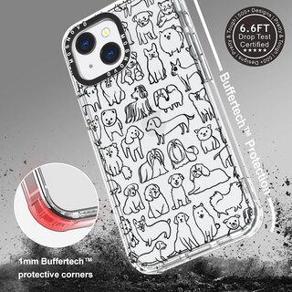 Foto 5 | Funda De Teléfono Mosnovo Para Iphone 13 Buffertech 2m Drop Clear - Venta Internacional.