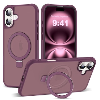 Foto 1 | Funda De Teléfono Sky-lmw Compatible Con Iphone 16 Plus, Color Rojo Vino - Venta Internacional.
