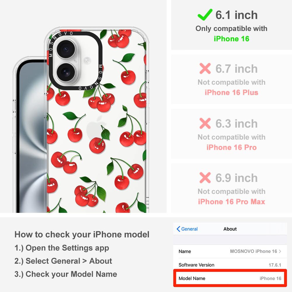 Foto 2 | Funda De Teléfono Mosnovo Para Iphone 16 De 6.1 Pulgadas Buffertech, Tpu Transparente - Venta Internacional.