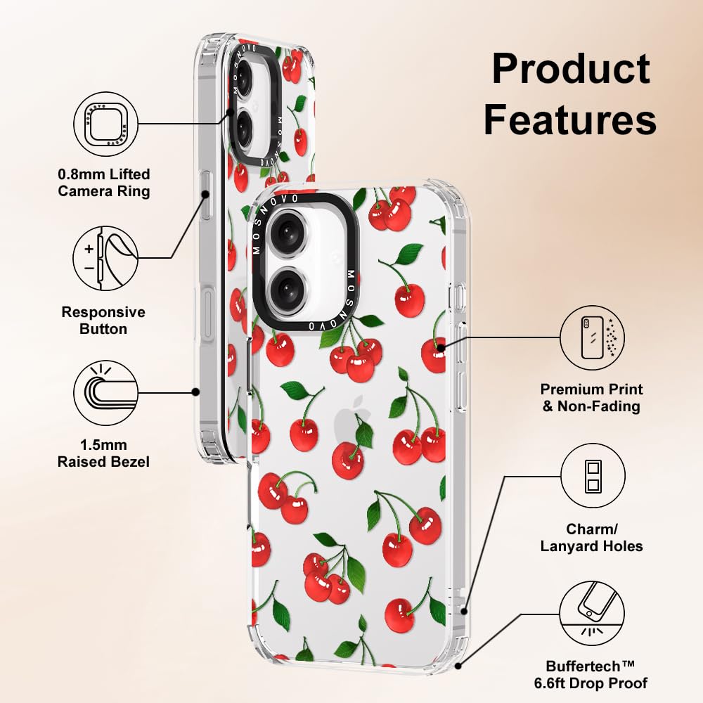 Foto 6 | Funda De Teléfono Mosnovo Para Iphone 16 De 6.1 Pulgadas Buffertech, Tpu Transparente - Venta Internacional.