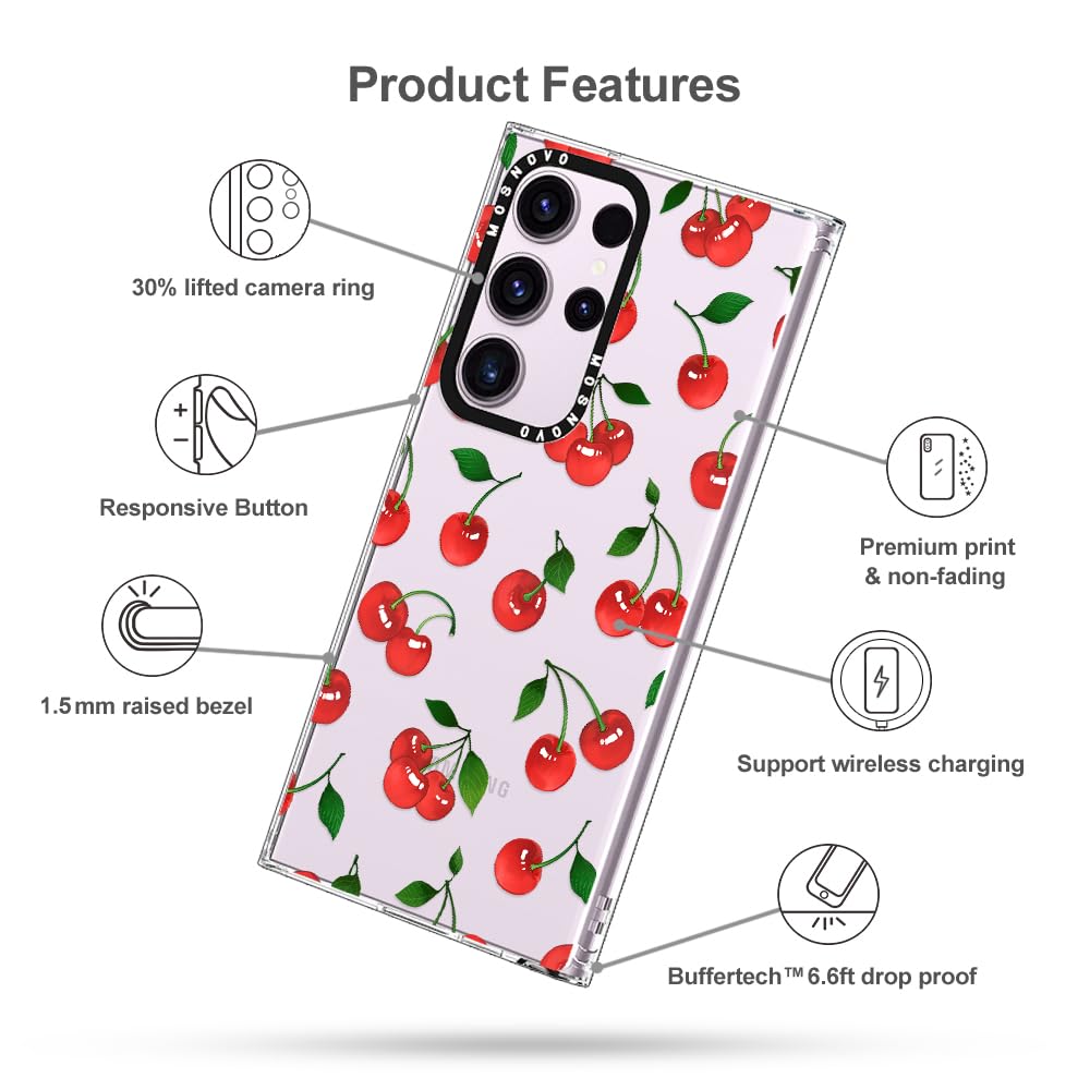 Foto 7 pulgar | Funda De Teléfono Mosnovo Para Samsung Galaxy S23 Ultra Clear Tpu - Venta Internacional.