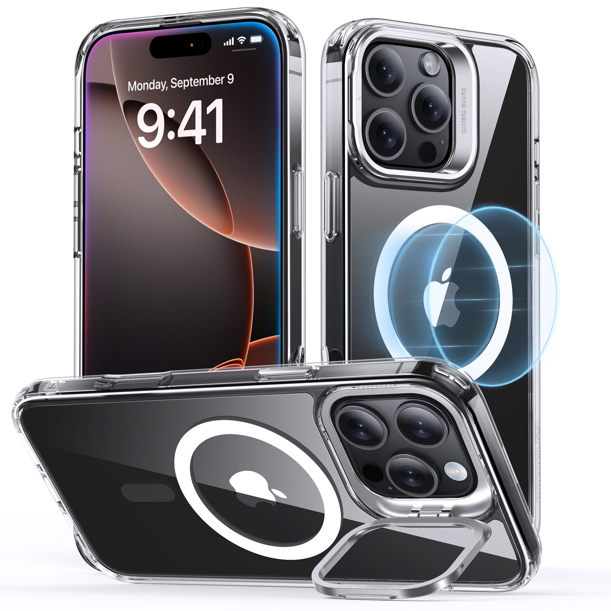Funda De Teléfono Esr Para Iphone 16 Pro Max Con Funda Magsafe Clear - Venta Internacional.
