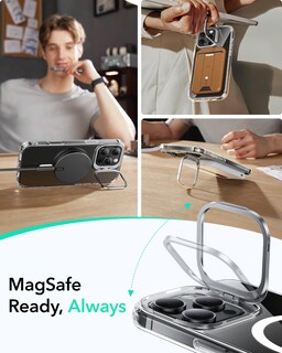 Foto 5 | Funda De Teléfono Esr Para Iphone 16 Pro Max Con Funda Magsafe Clear - Venta Internacional.