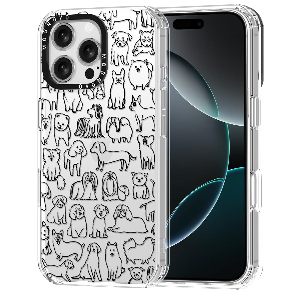 Foto 2 pulgar | Funda De Teléfono Mosnovo Para Iphone 16 Pro Max Buffertech Clear - Venta Internacional.