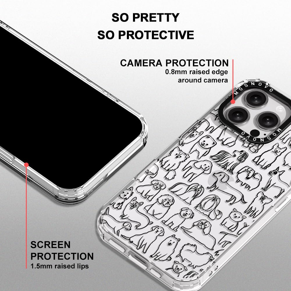 Foto 4 | Funda De Teléfono Mosnovo Para Iphone 16 Pro Max Buffertech Clear - Venta Internacional.