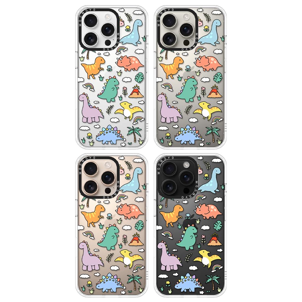 Foto 4 pulgar | Funda De Teléfono Mosnovo Para Iphone 16 Pro Dinosaur Land Design - Venta Internacional.