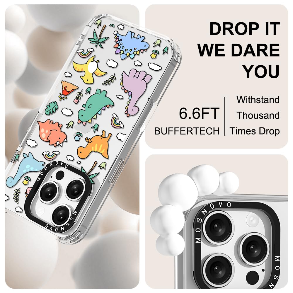 Foto 5 | Funda De Teléfono Mosnovo Para Iphone 16 Pro Dinosaur Land Design - Venta Internacional.