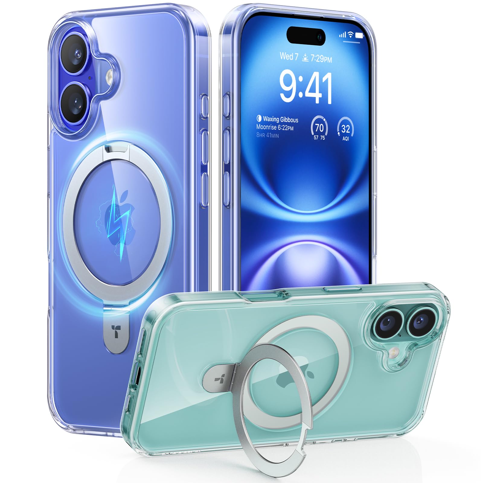 Foto 1 | Funda Magnética Torras Para Iphone 16 Con Soporte De 6.1 Pulgadas - Venta Internacional.