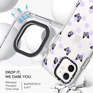 Foto 5 | Funda De Teléfono Mosnovo Para Iphone 12 Mini Lilac Butterfly - Venta Internacional.