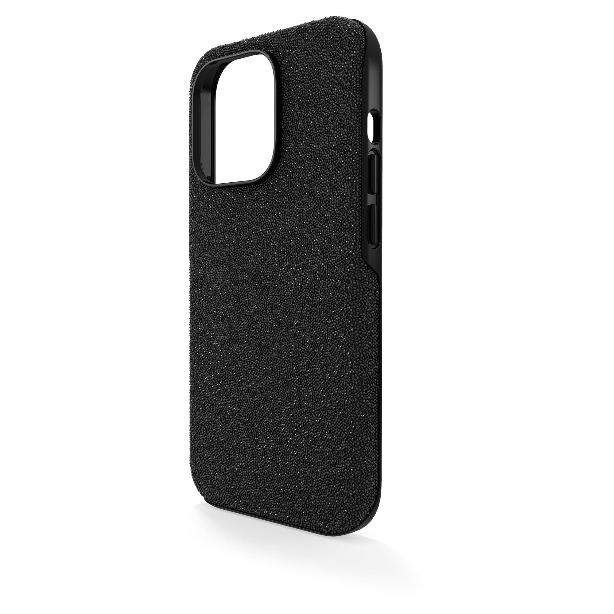 Foto 5 pulgar | Funda De Teléfono Swarovski High Para Iphone 14 Pro Con Protector Negro - Venta Internacional.