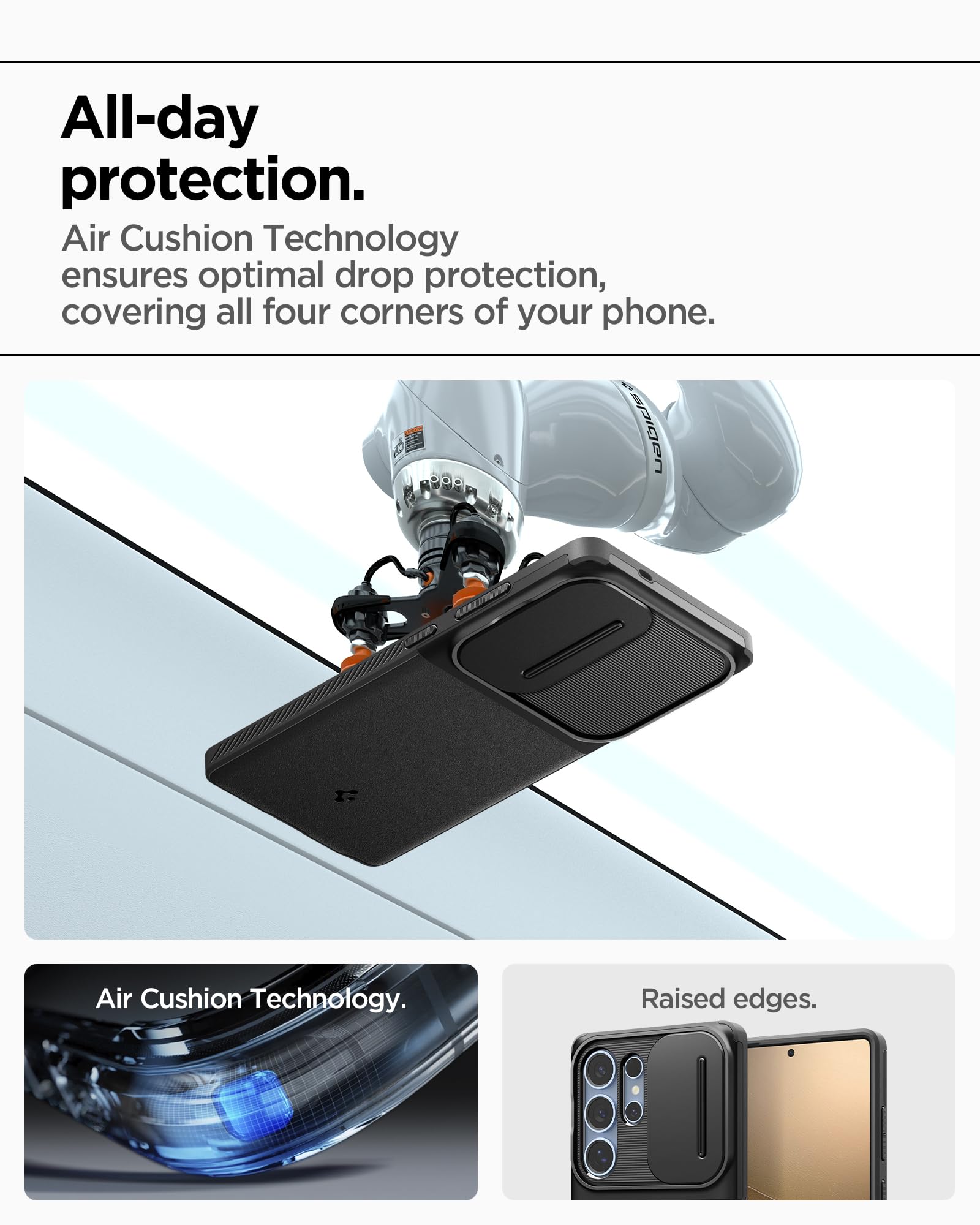 Foto 7 pulgar | Funda Spigen Optik Armor Para Samsung Galaxy S25 Ultra - Venta Internacional.