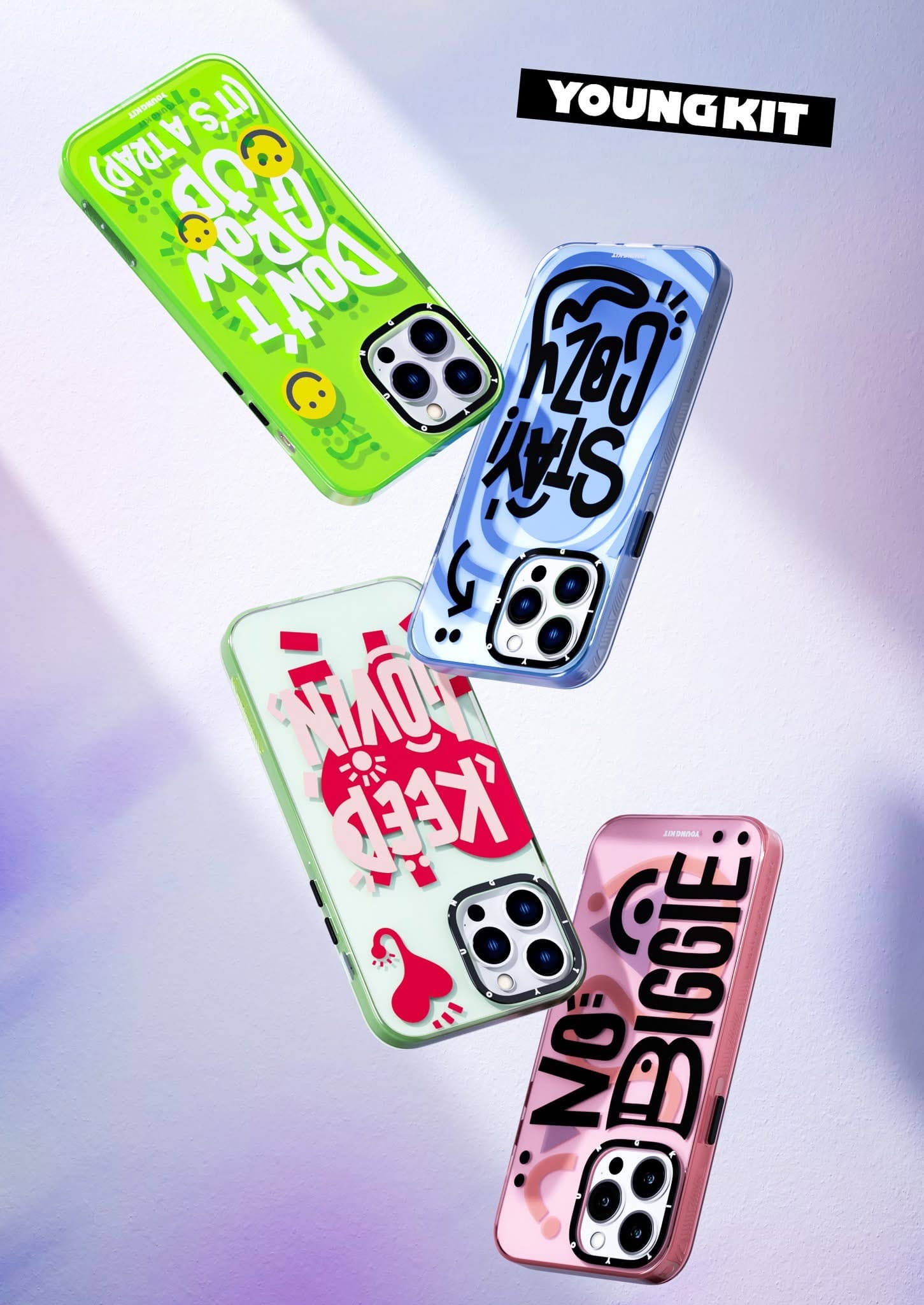 Foto 6 pulgar | Funda Youngkit Keep Loving Iphone 13 Pro Max / 14 Pro Max Verde
