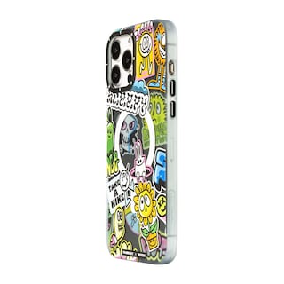 Foto 1 | Funda Magnética Youngkit Sunflower Collage Iphone 13 Pro Max Negra