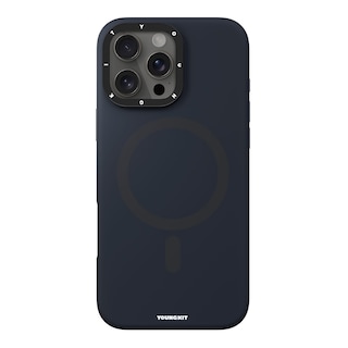 Foto 4 | Case Youngkit Bitty Cream Series Con Soporte Para Iphone 16 Pro Max Azul