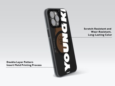Foto 4 | Funda Youngkit Logo Design Mgsfe Iphone 15 Pro Mx Negra