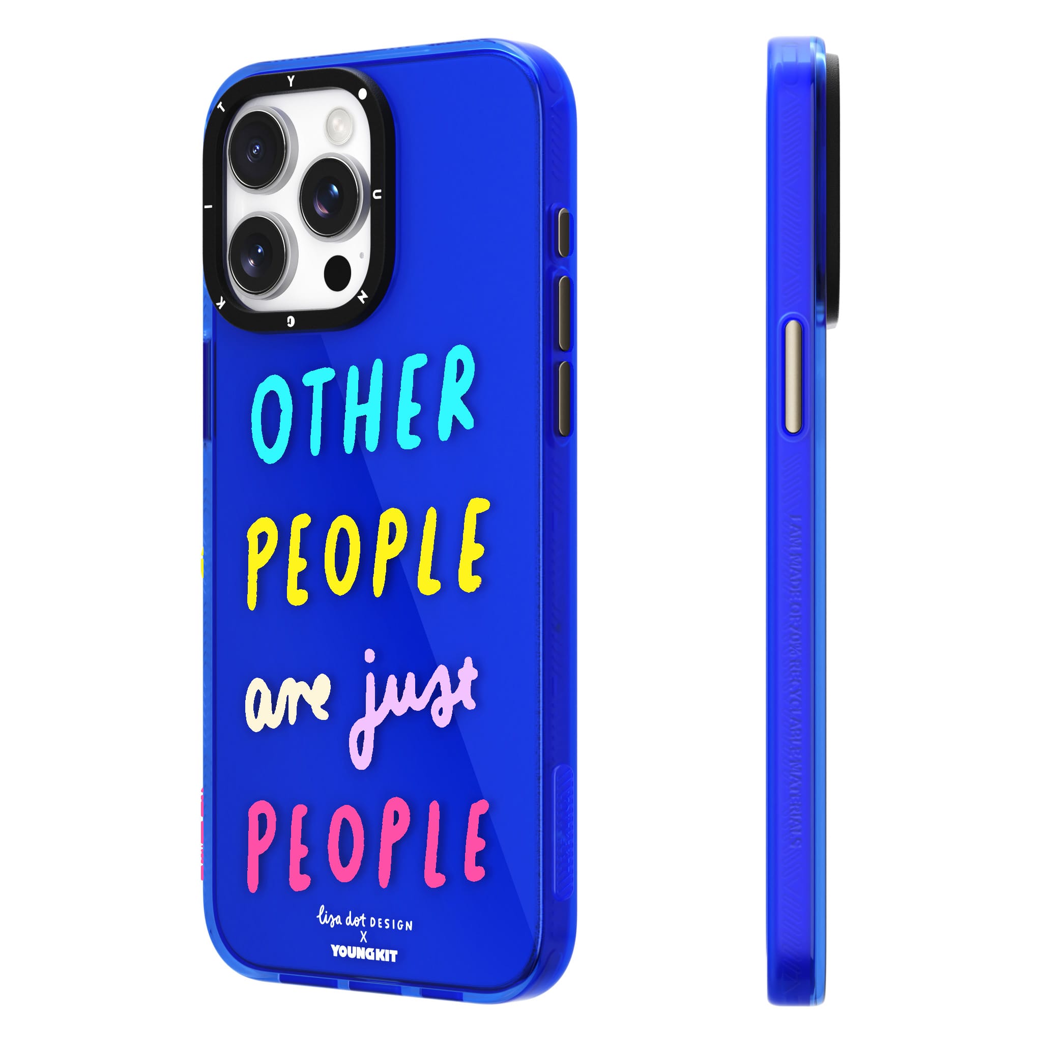 Funda Youngkit Mindfulness Lisadot Para Iphone 15 Azul